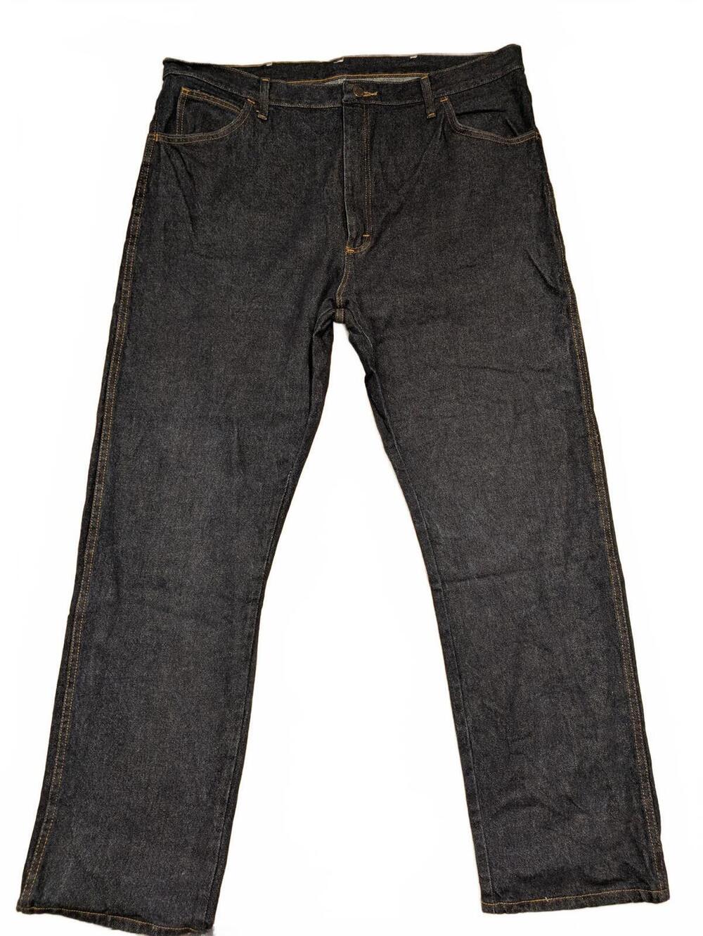 Rustler Classic Straight Leg Dark Denim Jeans Mens 40x32